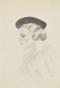 Porträt einer Dame, um 1930